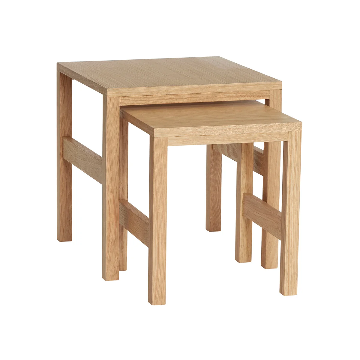 Hübsch Interior - Beistelltisch 2er-Set, Eiche