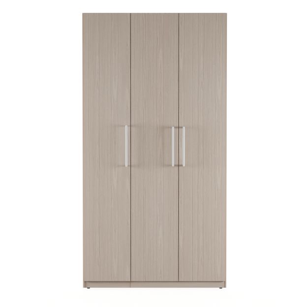 GUARDA-ROUPA 3 PORTAS 2 GAVETAS LIVE