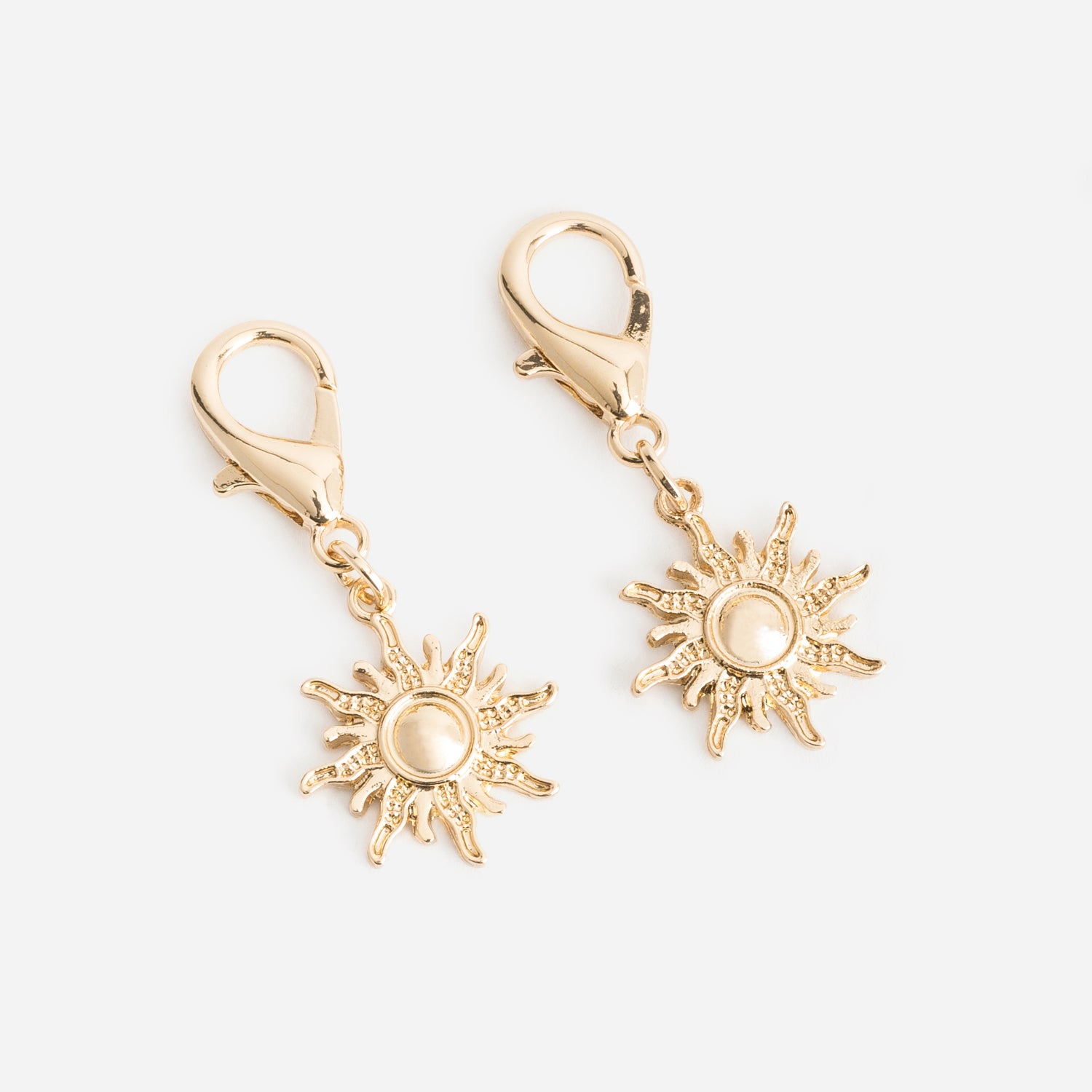 Charms dorés métal
