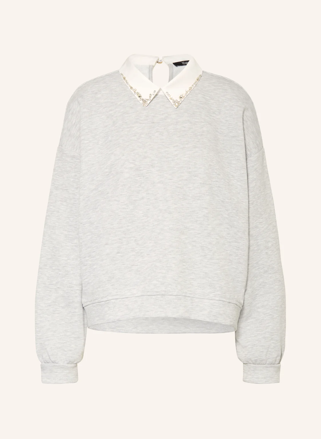 MARC AUREL Sweatshirt mit Schmucksteinen