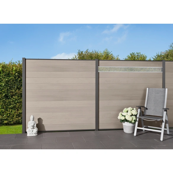 Steckzaunbohlen »Turino«, HxL: 90 x 179 cm, braun