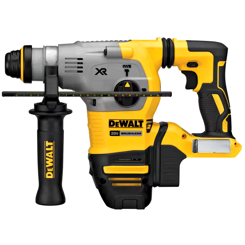 DEWALT DCH293B 20V MAX XR 1-1/8-in L-Shape 3-Mode Brushless SDS+ Rotary Hammer Drill with Shocks