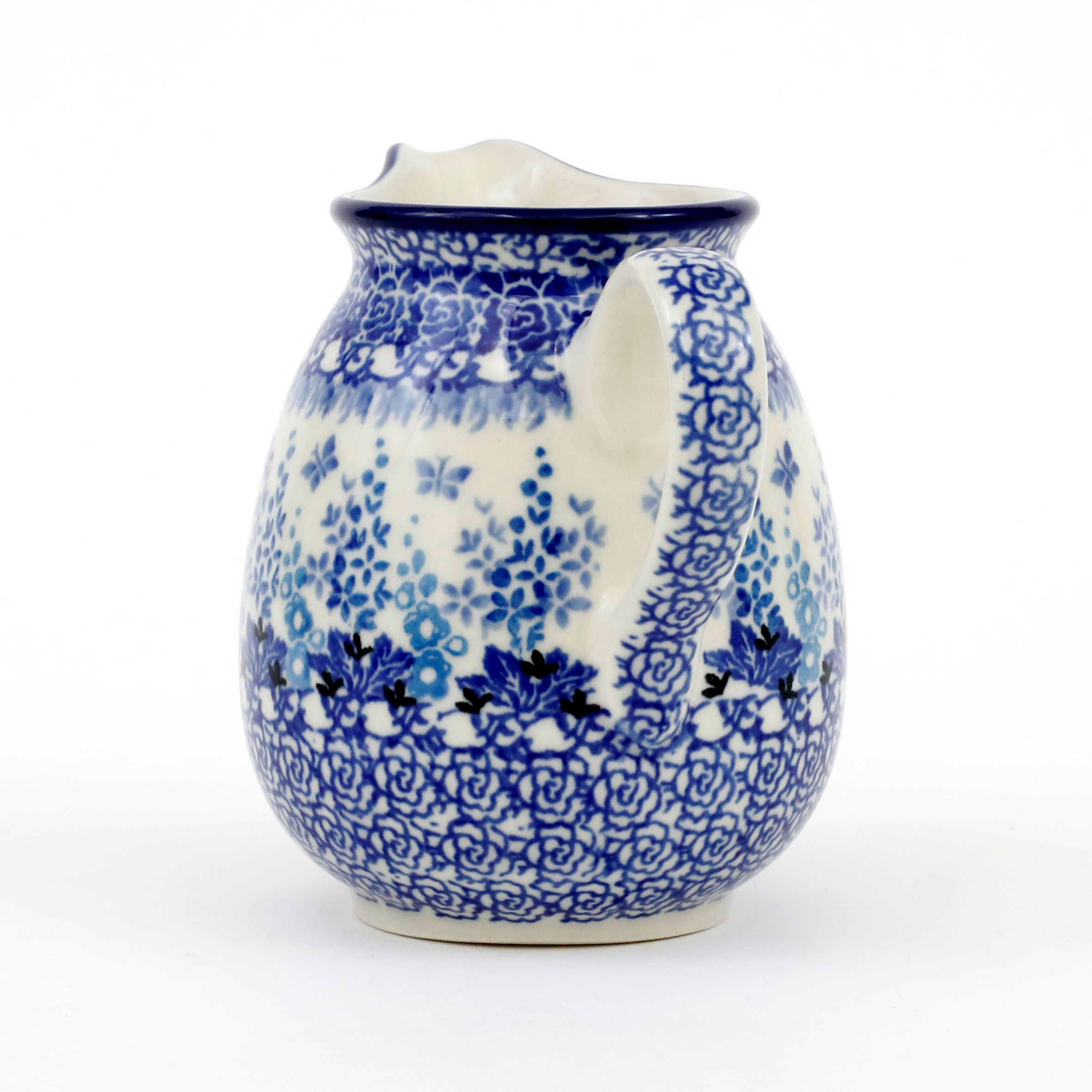 Dzbanek B84, h–11cm, v–0,35l  3277X Kwiat ostróżki