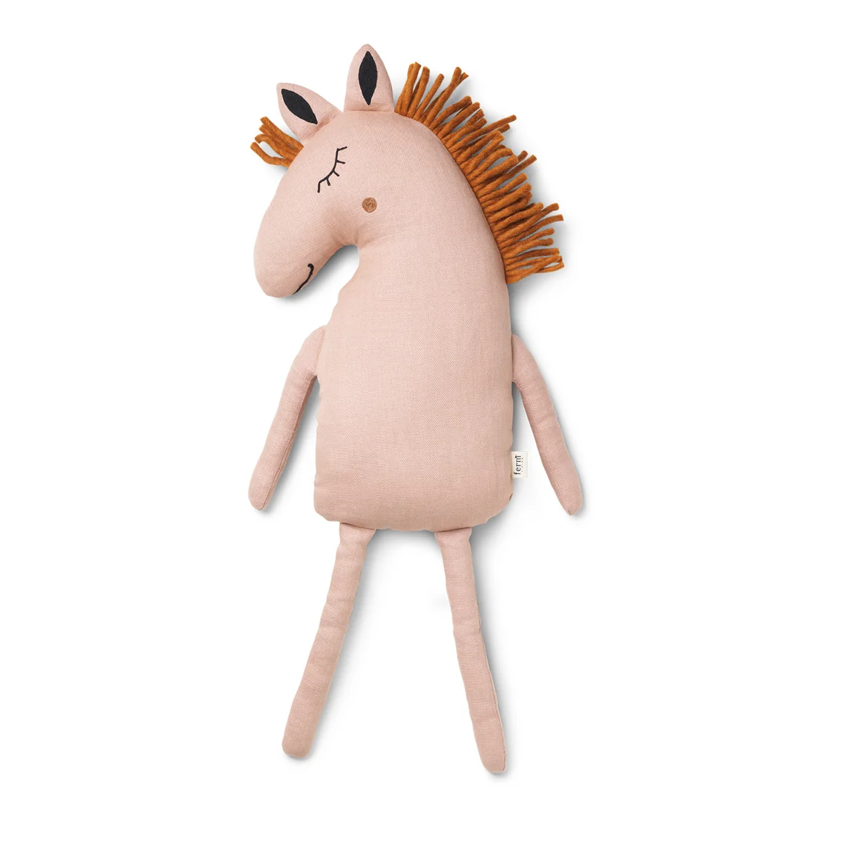 Ferm Living - Safari Kissen, Pferd, natur