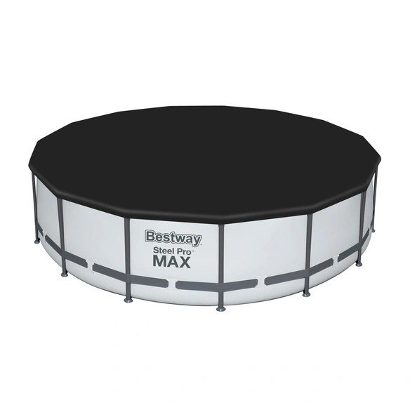 Rundpool »Steel Pro Max™«, grau, ØxH: 488 x 122 cm