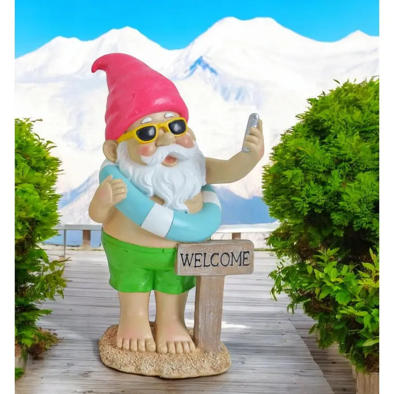 Figur Beach Welcome