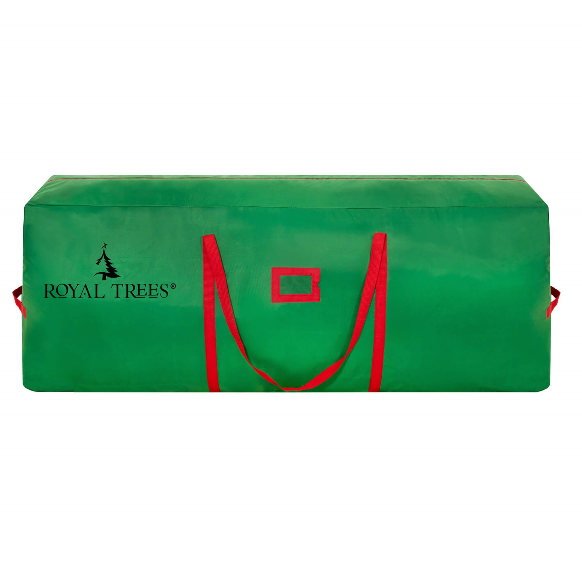 Torba na choinkę 125x50x40 cm z zamkiem pokrowiec do przechowywania zielony