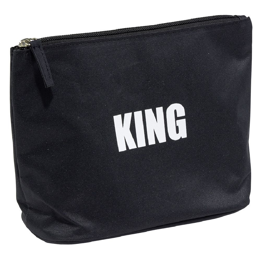 Trousse de toilette imprimé KING ou QUEEN