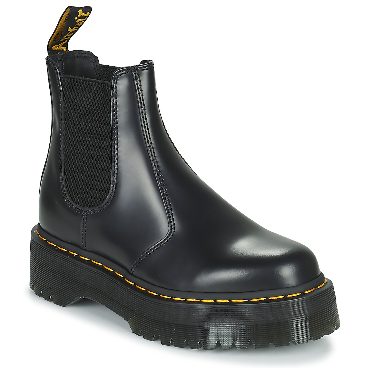 Dr. Martens - 2976 QUAD -  black / Smooth