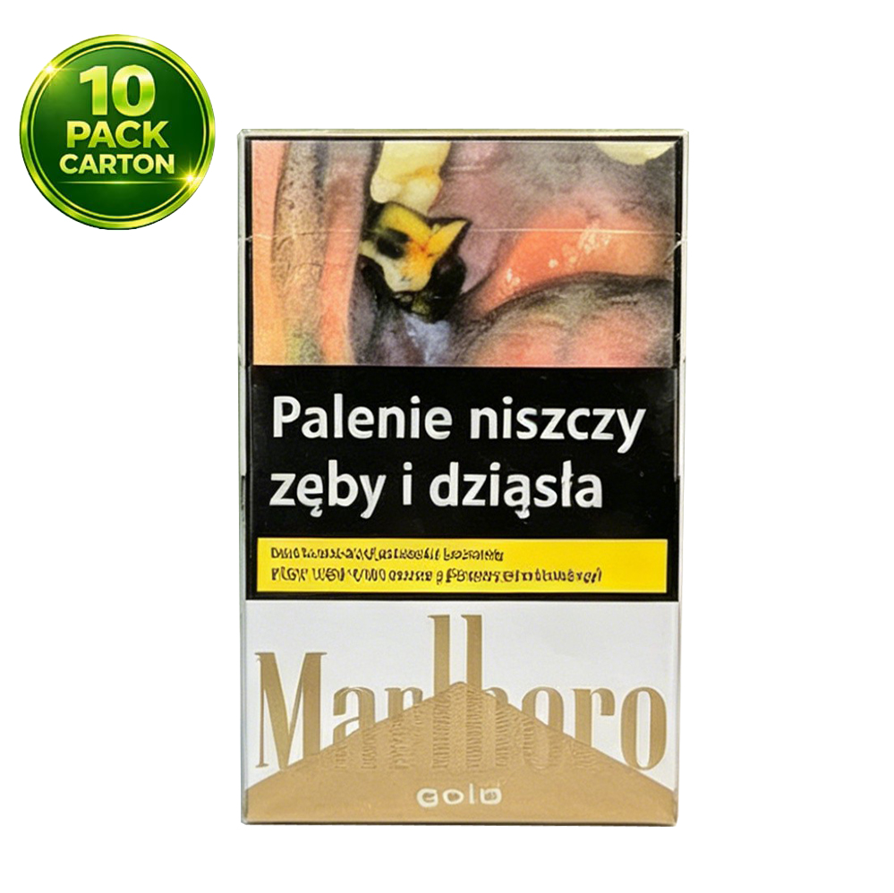 Marlboro Poland 20s Cigarettes x 10 Packs /1 Carton