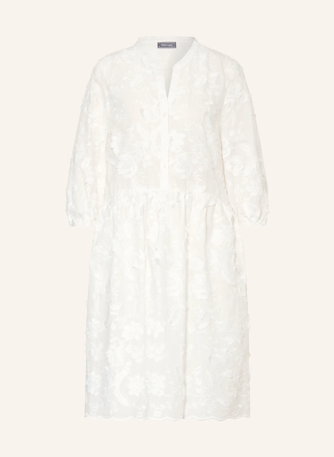 White Label Kleid mit 3/4-Arm