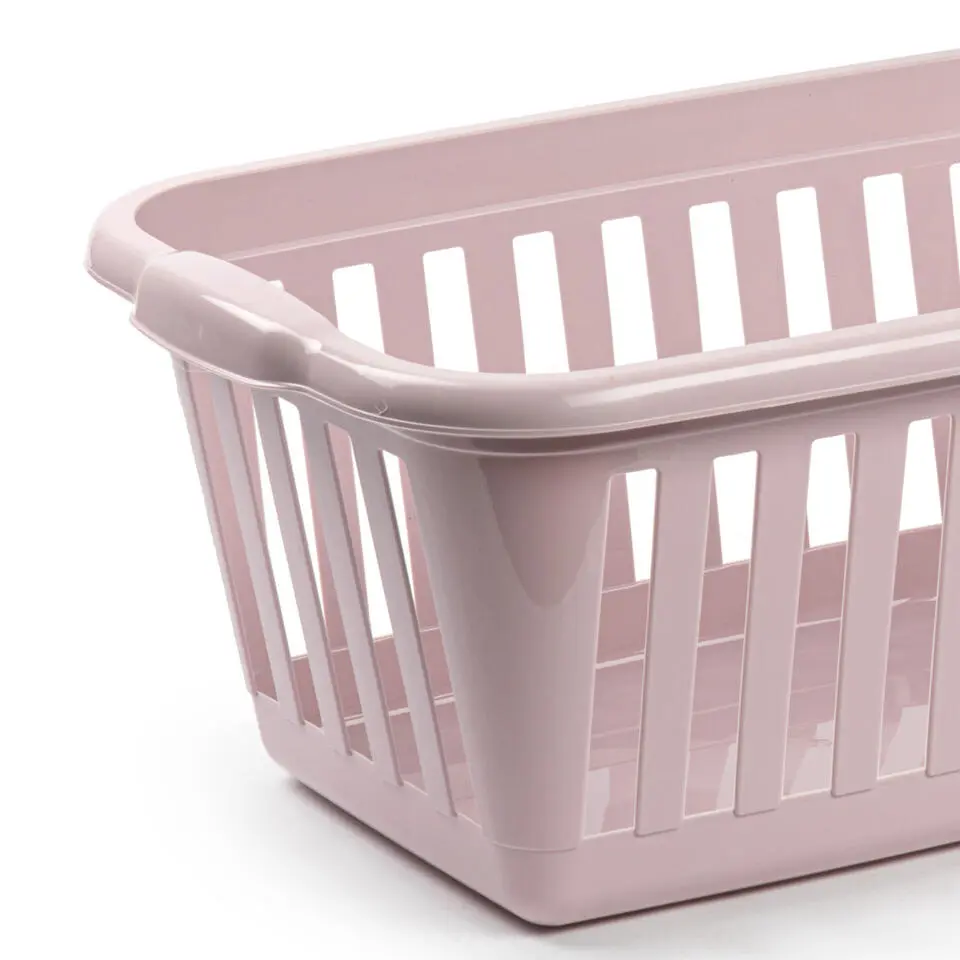 Plasticforte Wasmand - roze - kunststof - 60 x 40 x 26 cm