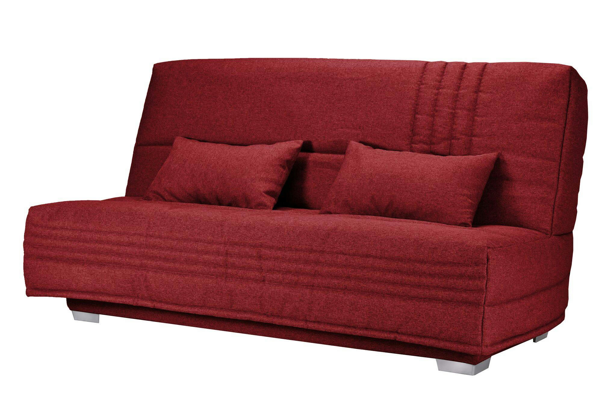 GENAY - Banquette clic-clac avec matelas de 17 cm griotte