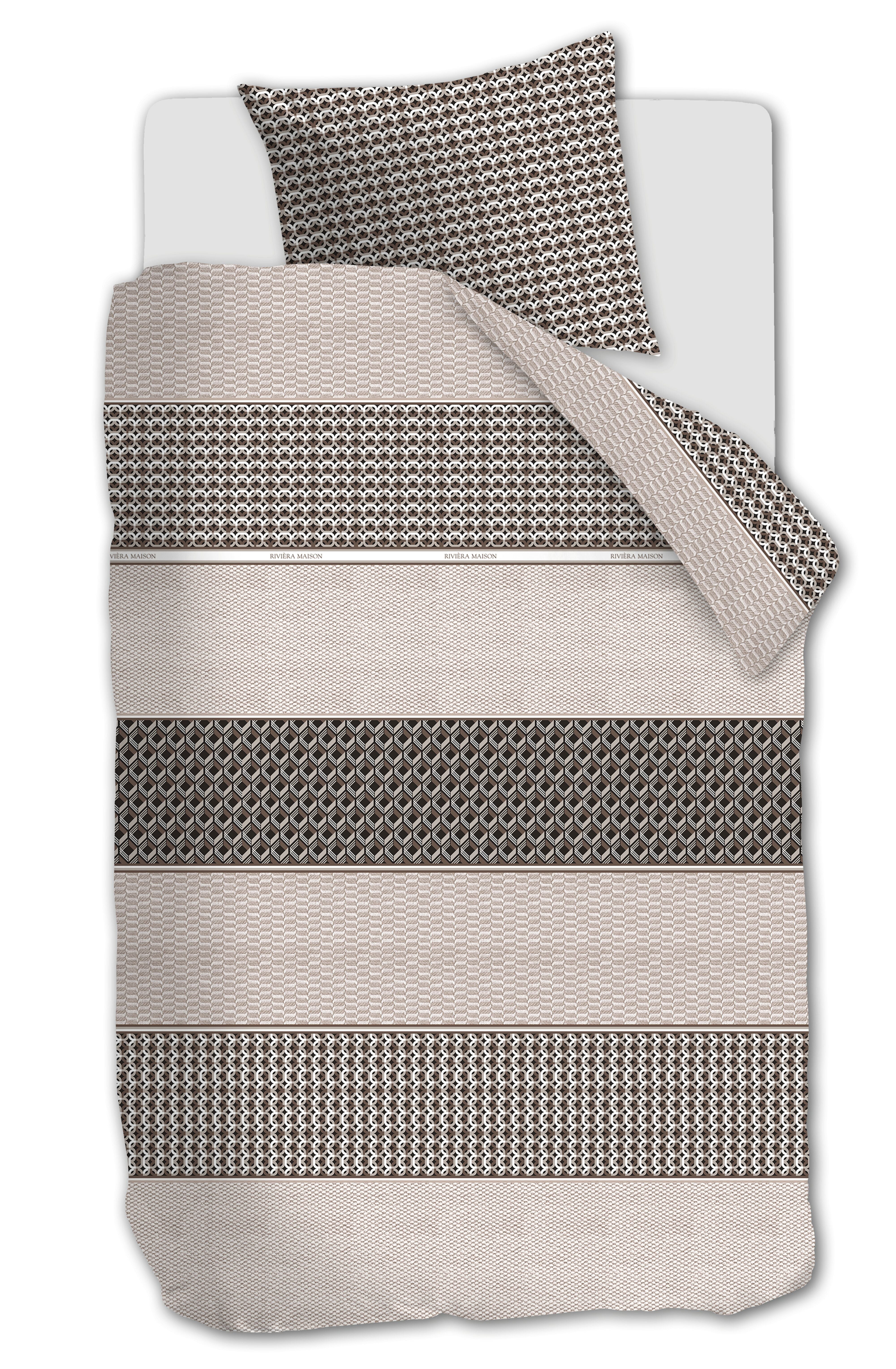 Rivièra Maison Lawrence - 140 x 200/220 cm - Bruin
