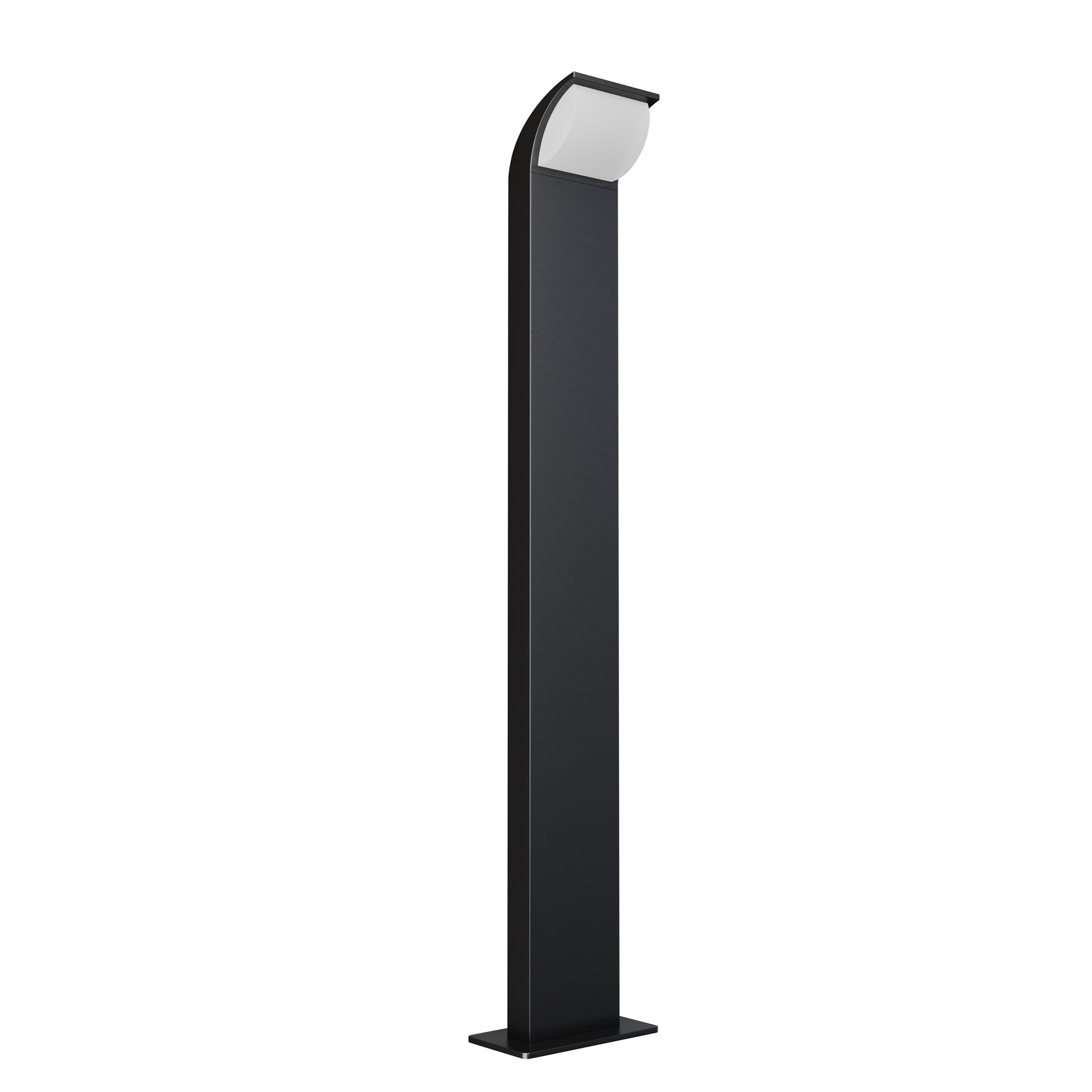 Lampa ogrodowa Stock wys:80 cm grafitowa LED 1x7W 450lm 3000K IP65 Maytoni
