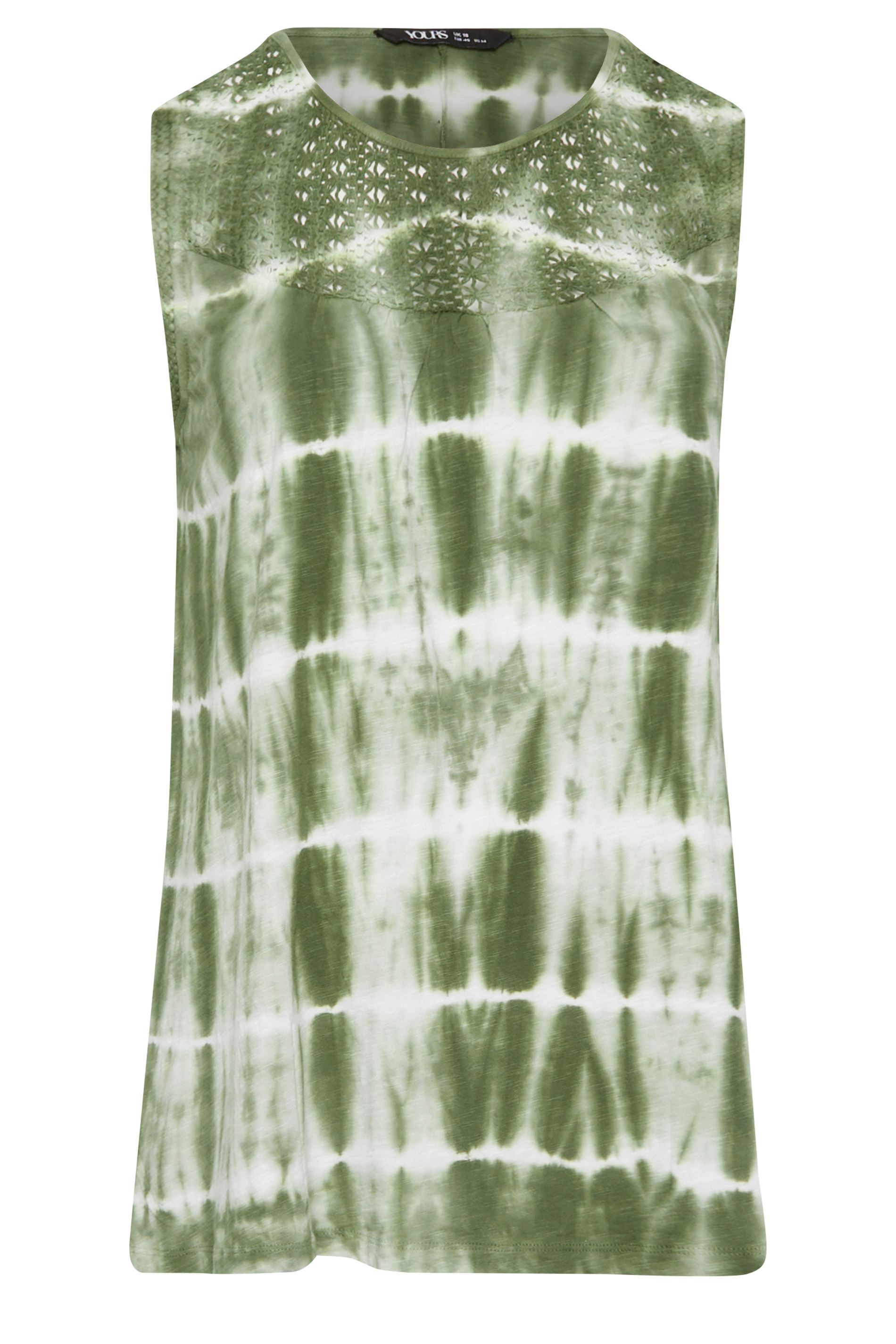 Yours Crochet Trim Vest Top