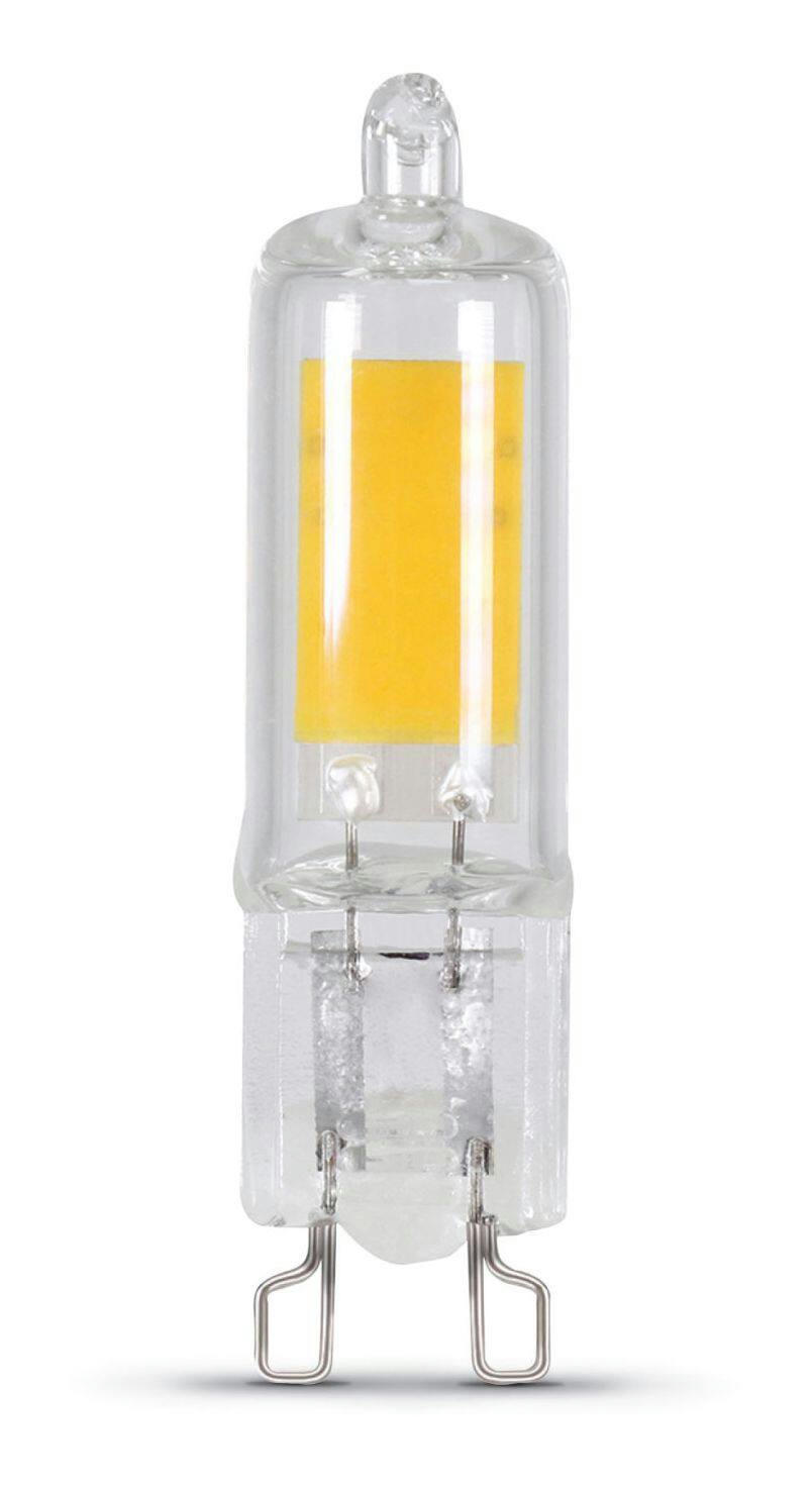 Feit Electric G9 Bi-Pin Base Dimmable LED Light Bulb, Warm White, 25W