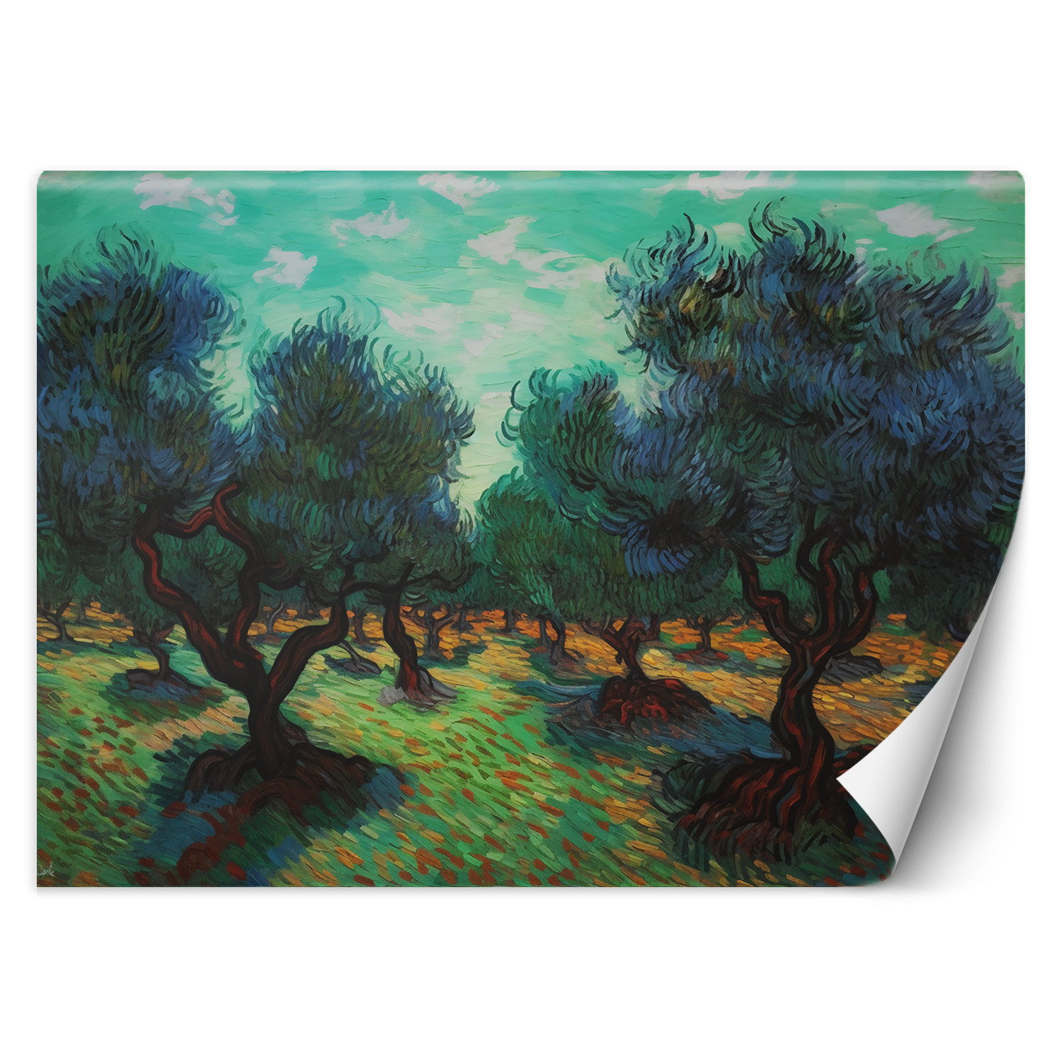 Feeby Fototapeta, Gaj oliwny - V. van Gogh 150x105