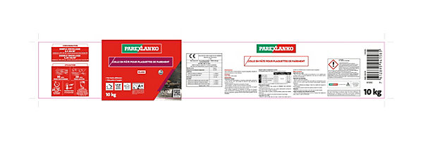 Colle pour plaquettes de parement intérieur blanc Parexlanko pâte 10kg