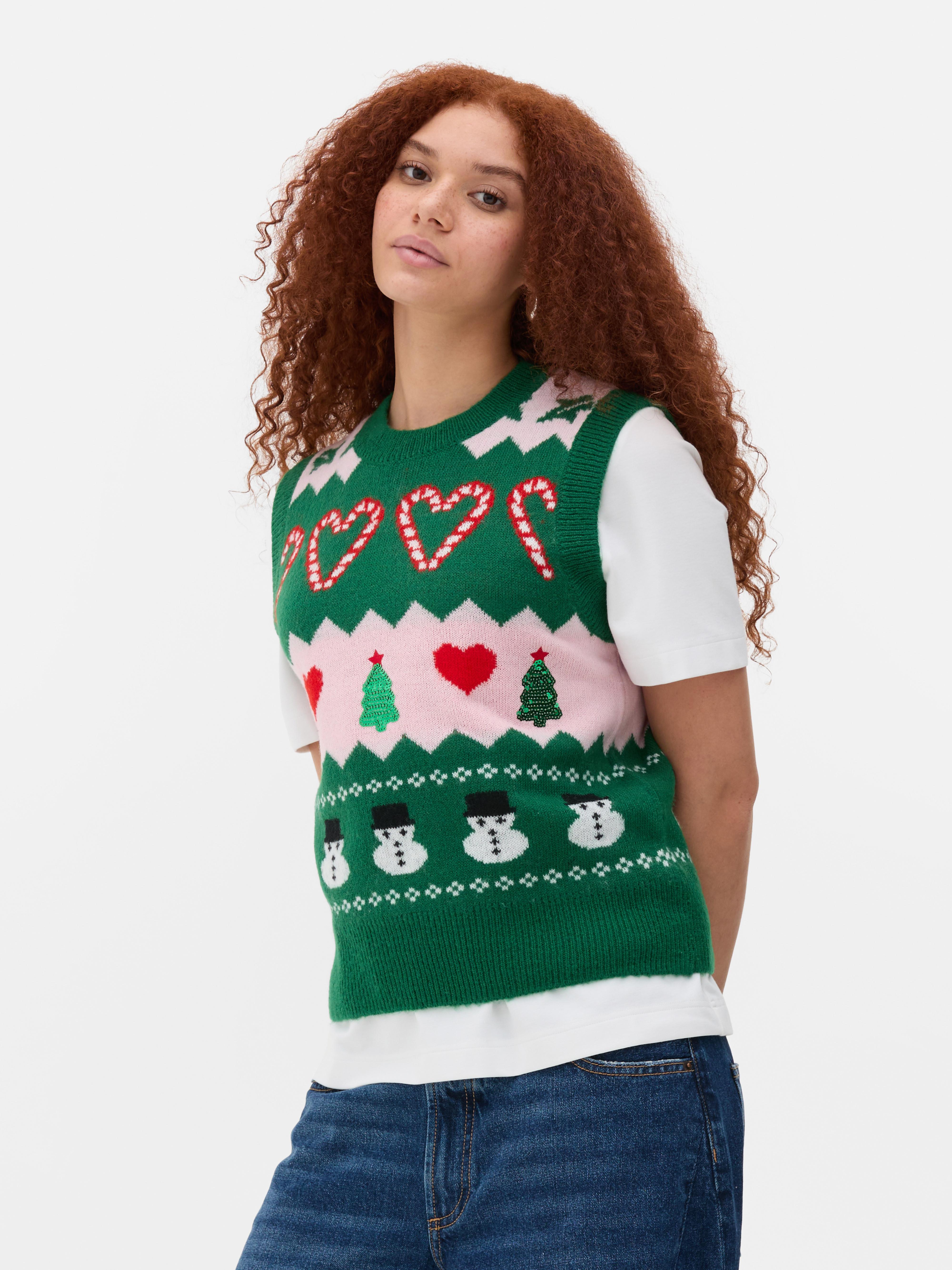 Christmas Snowman Sweater Vest