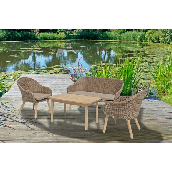 Gartentisch »PUEBLO«, BxL: 60 x 100 cm, Akazienholz