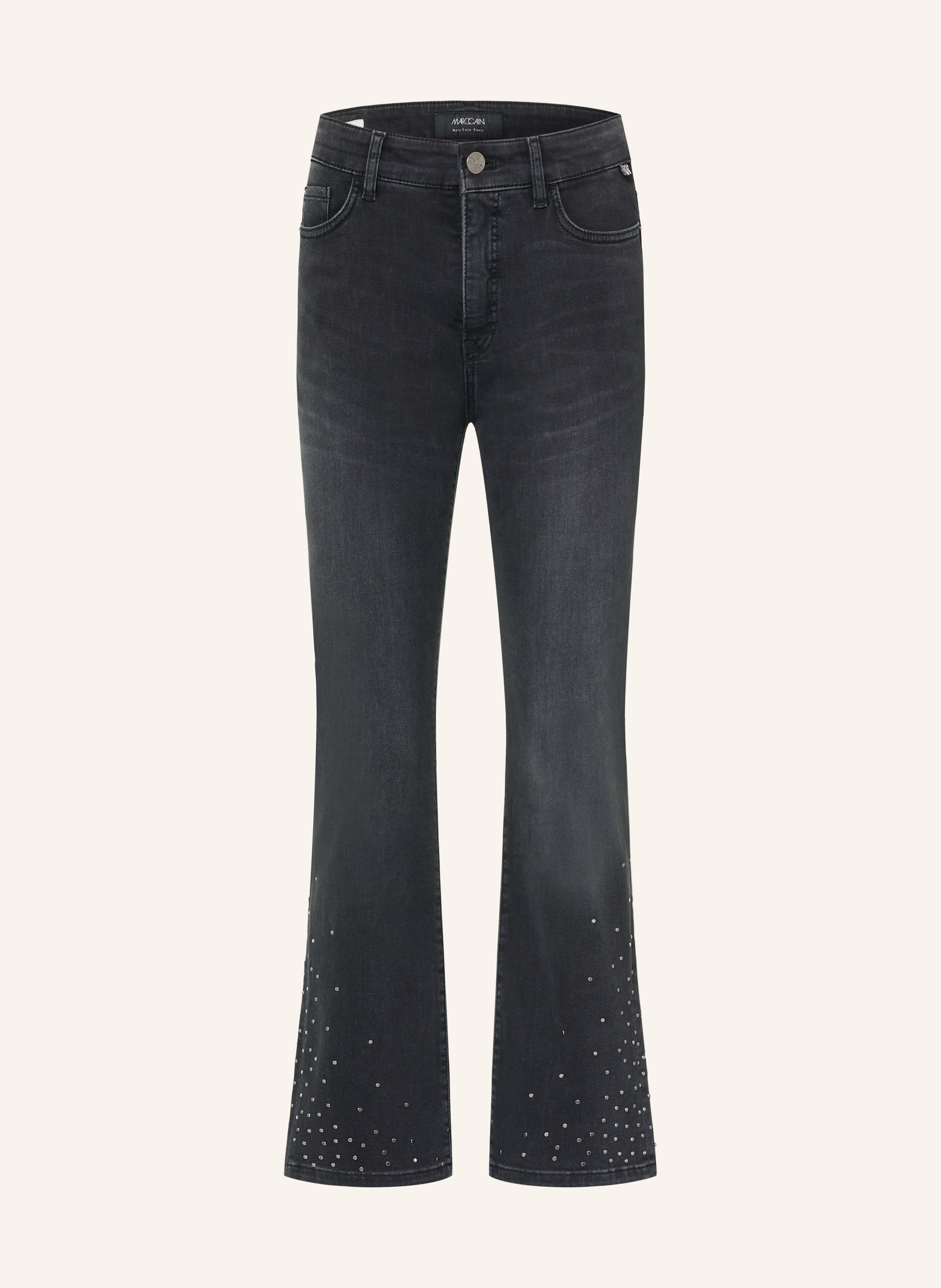 MARC CAIN Cropped Jeans FORLI mit Nieten