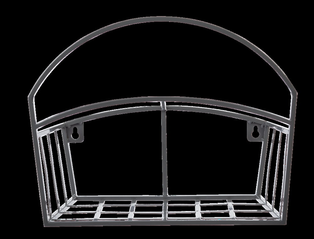 Garden Club Metal Garden Hose Hanger/Holder/Butler with Storage Shelf, 125-ft