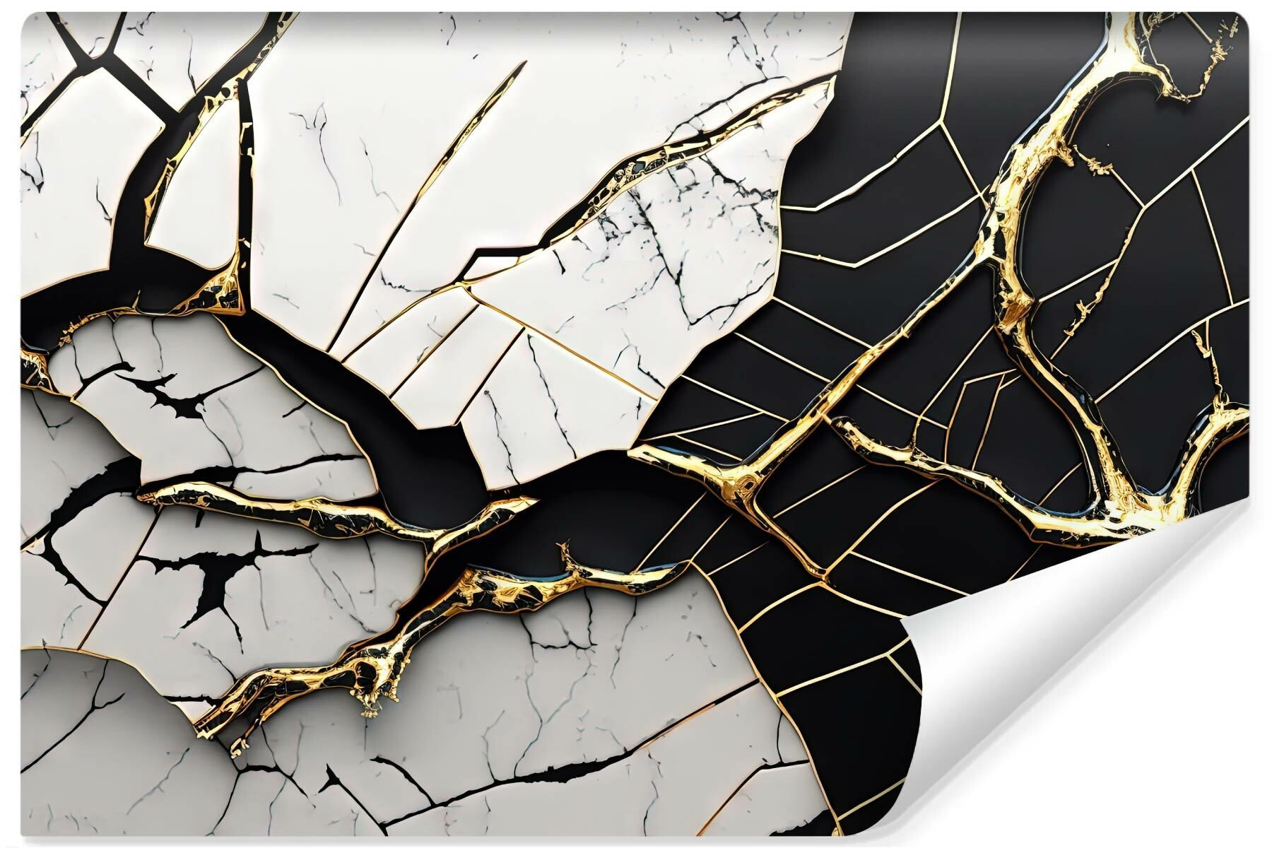 Fototapeta Nowoczesny Wzór Marmuru 3D 90x60cm