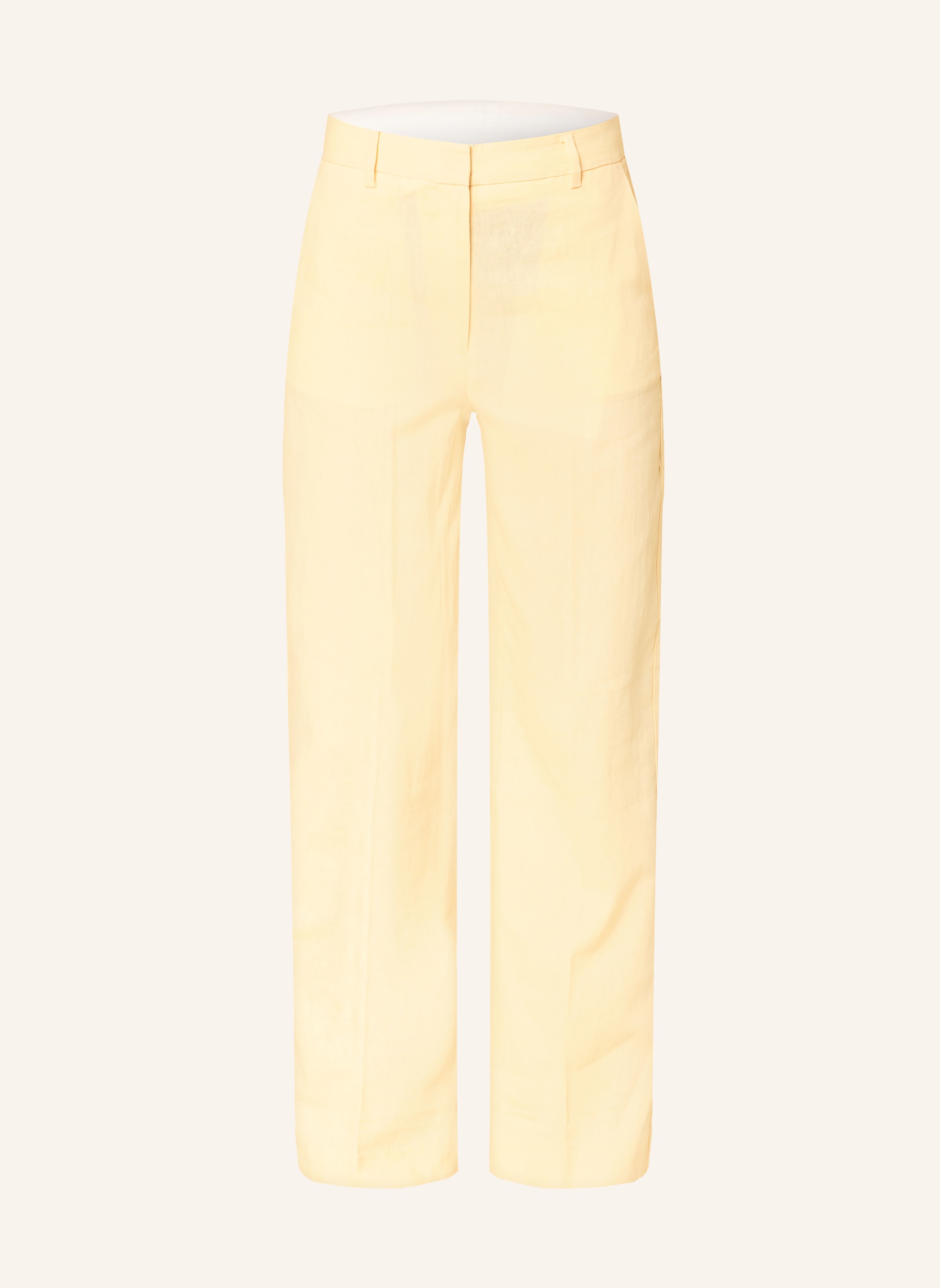 SELECTED Marlenehose mit Leinen