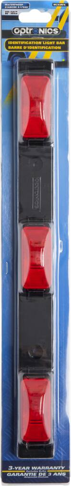Optronics Waterproof Incandescent Clearance Identification Light Bar