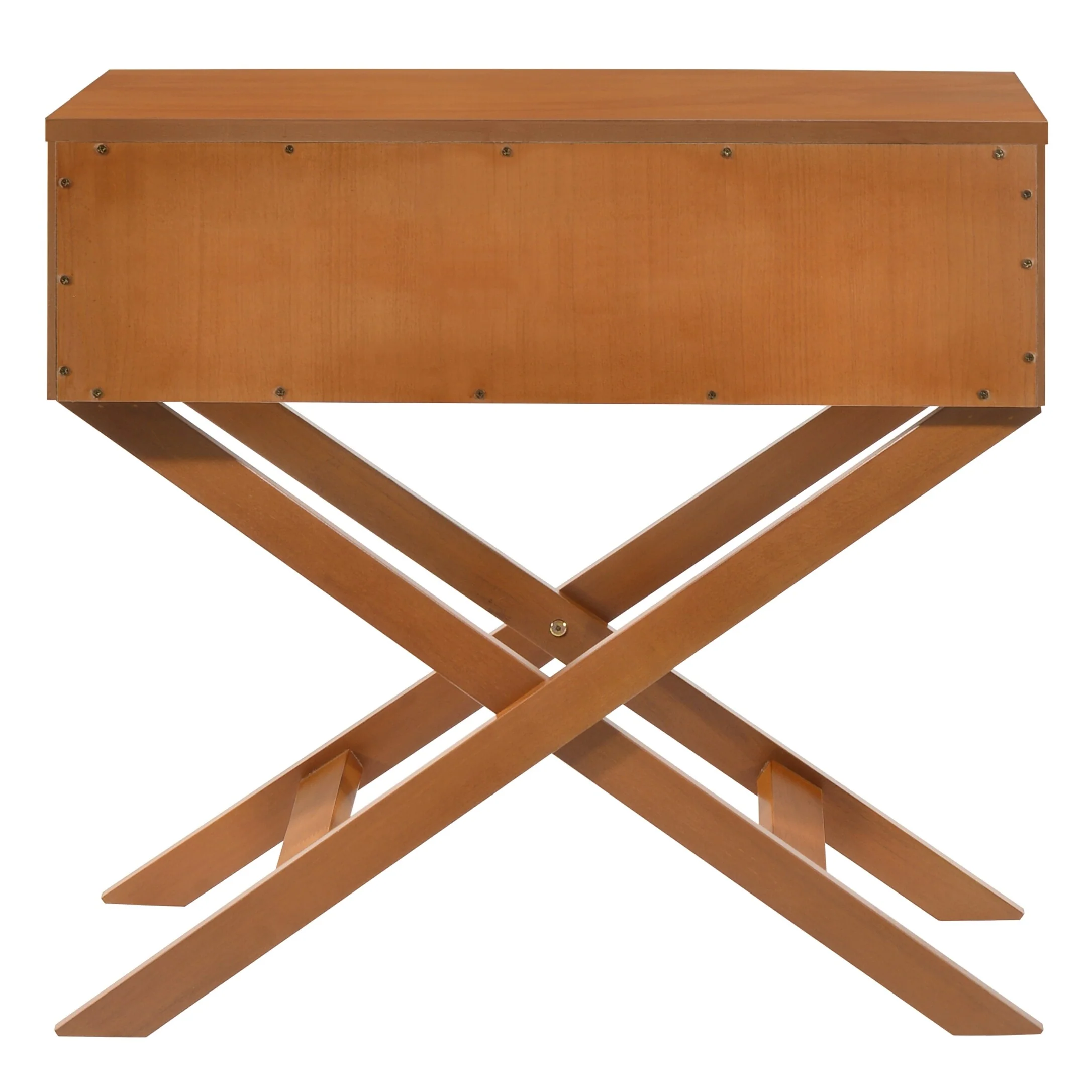 Elegant Oak Contemporary Nightstand