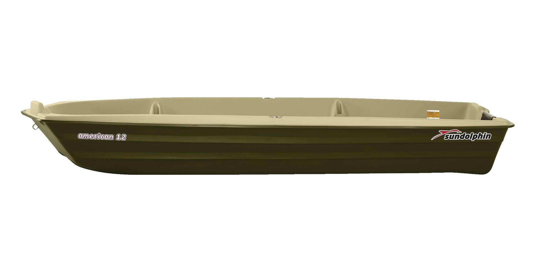 Sun Dolphin American 12 Jon 2-Person Fishing Boat, 12-ft