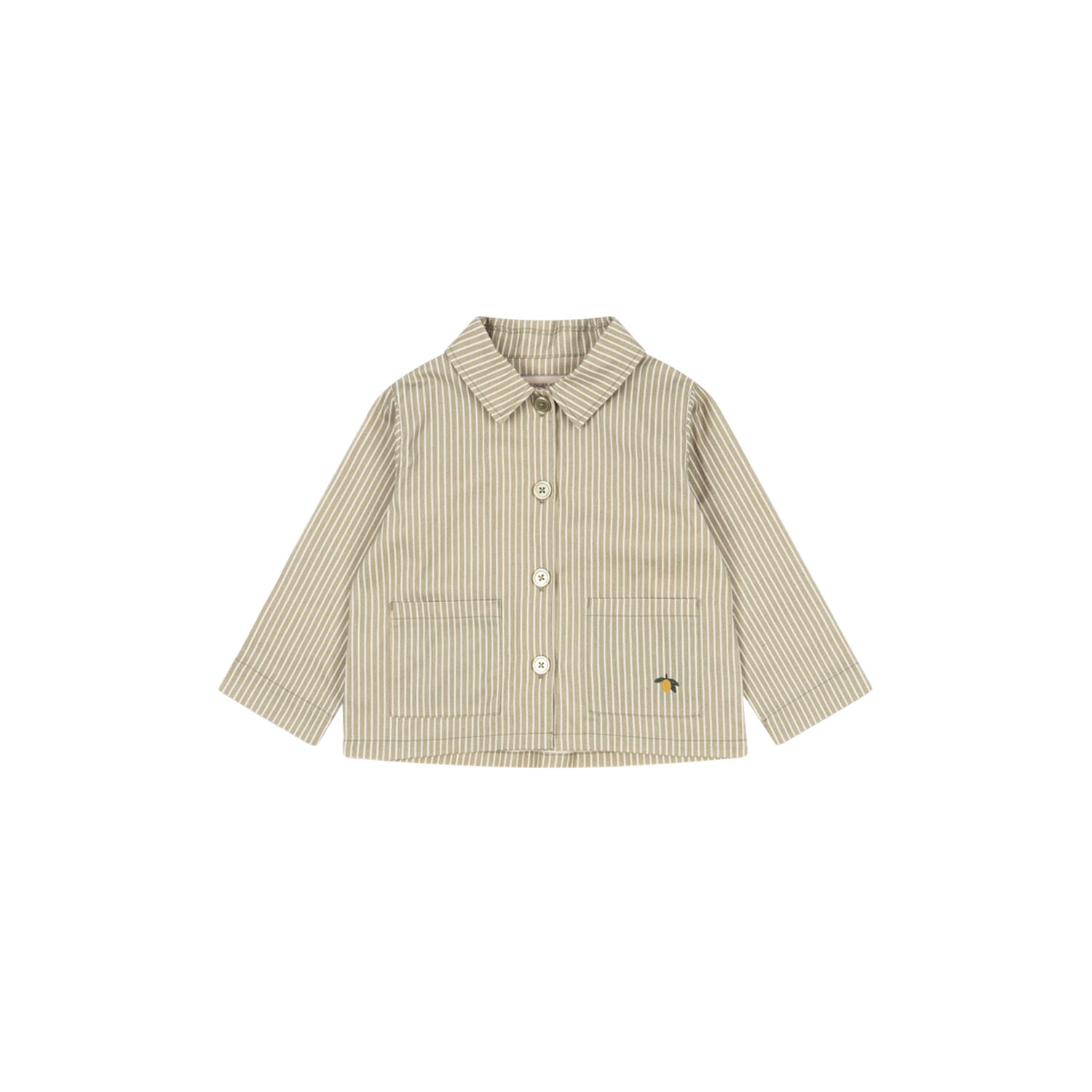 Frankie Over Shirt, tea stripe