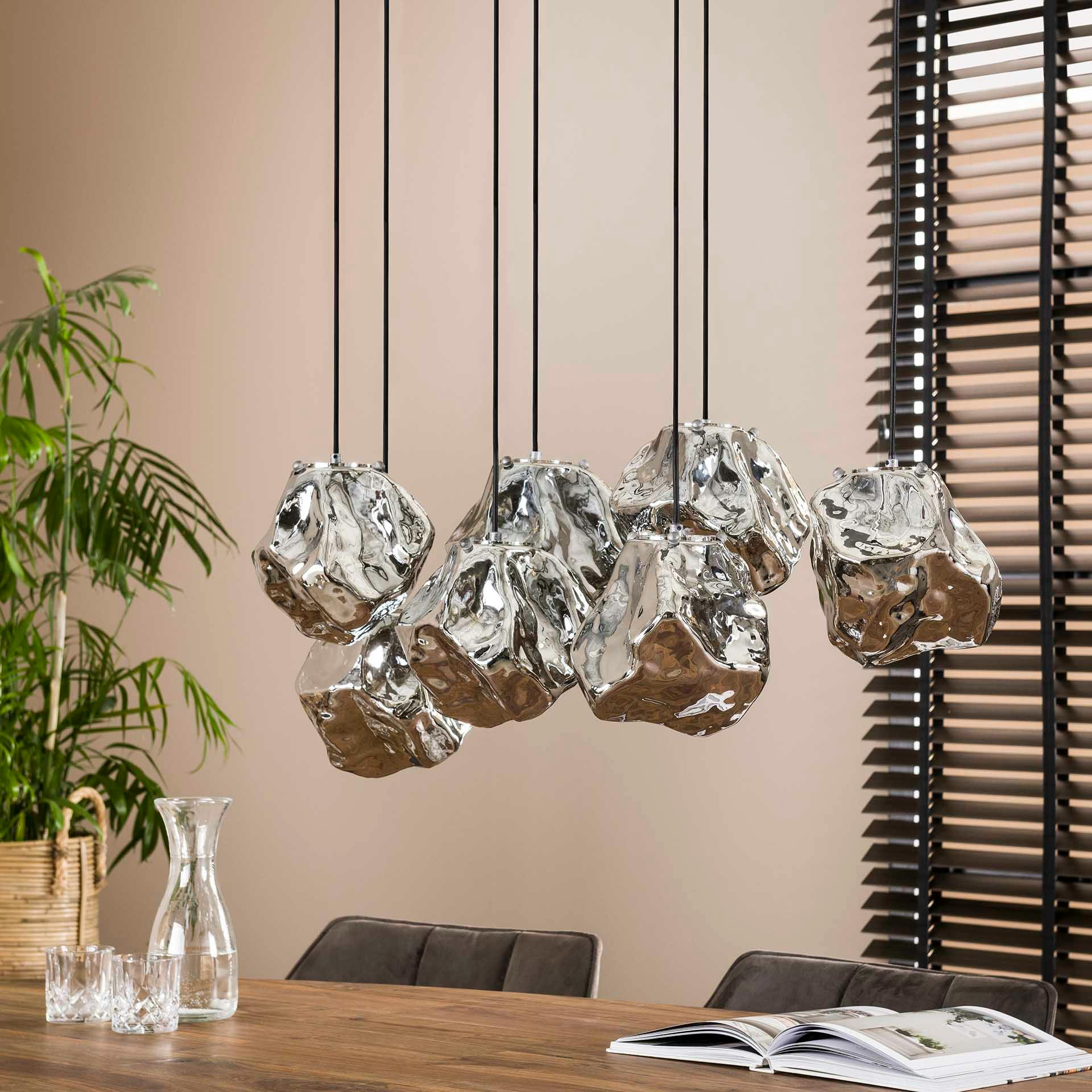 Suspension moderne 7 lampes NIAGARA