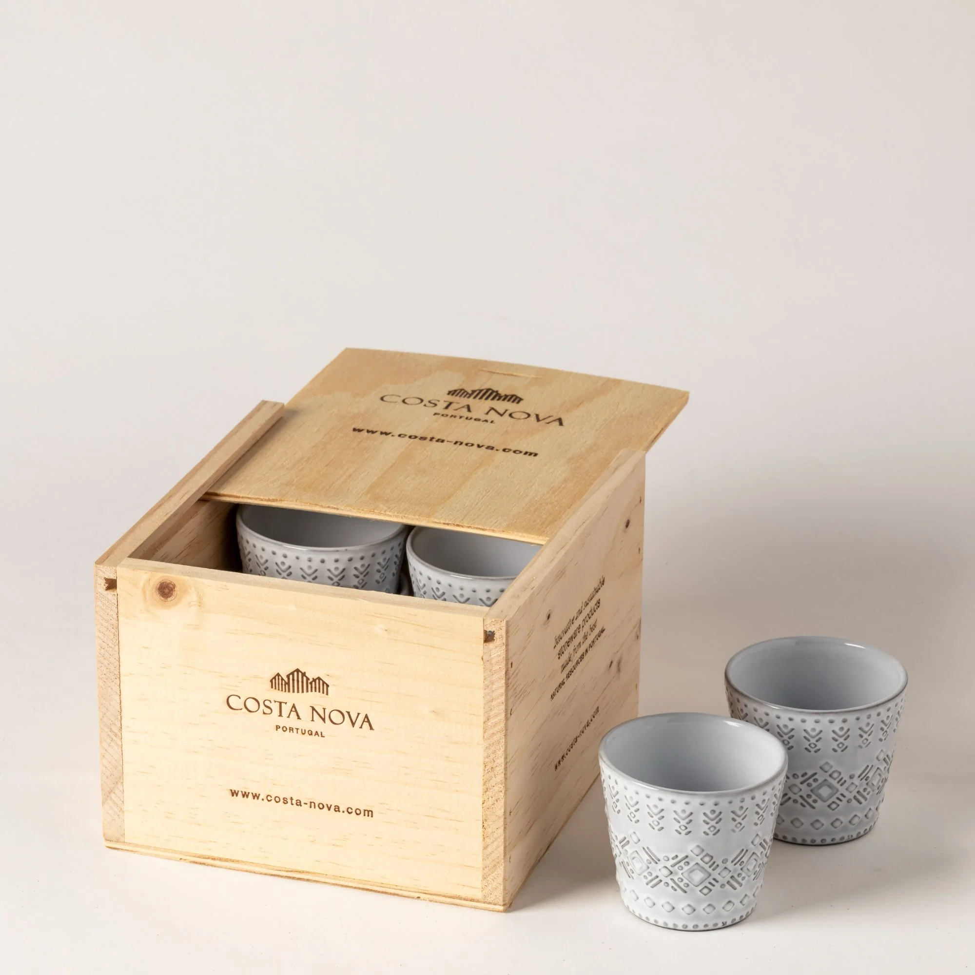 Gift Box 8 Espresso Cups Grespresso Ecogres