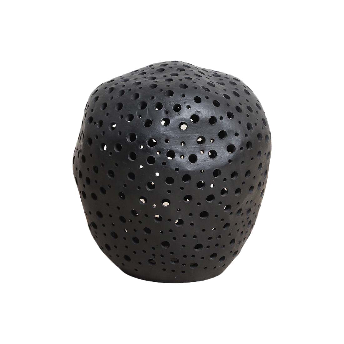 Raw materials vloerlamp Terra Bob M - zwart - 40x41x53 cm