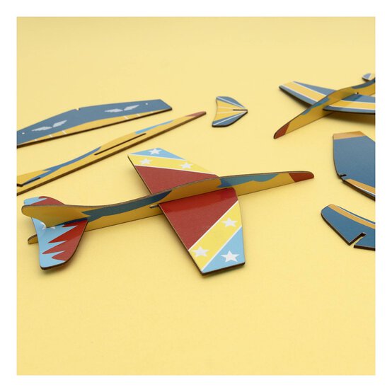 Aeroplane Glider Kit 4 Pack