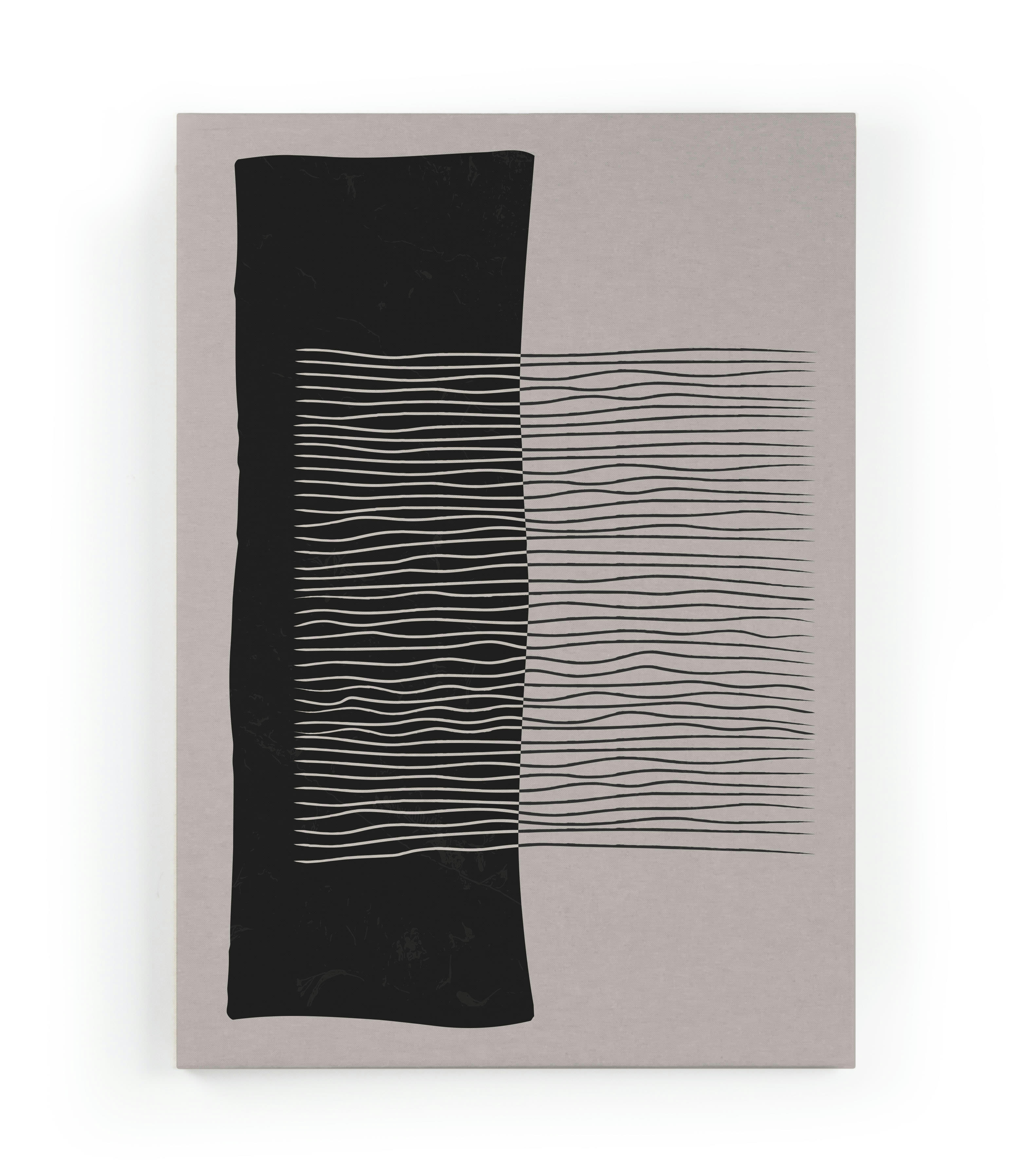 GEOMETRIC SQUARE - Peinture sur toile 60x40 imprimé HD Carré géométrique