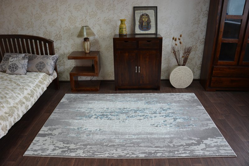 Dywan AKRYL PATARA 0116 L.Sand/Turquise 80x150 cm