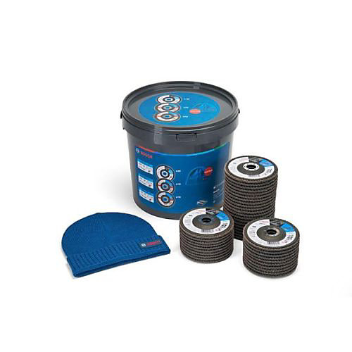 Kit de 40 disques à lamelles X551 Expert for Metal 125mm - BOSCH - 061599765W