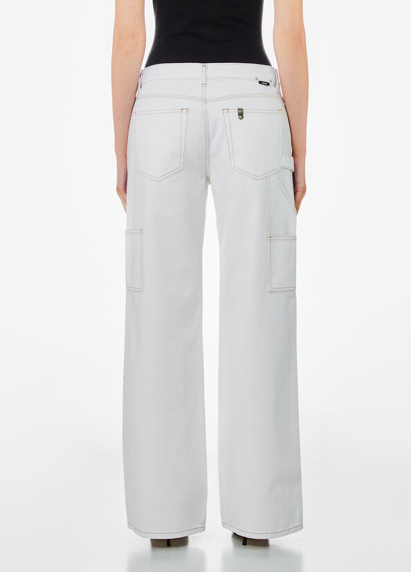 Pantaloni flare a vita bassa