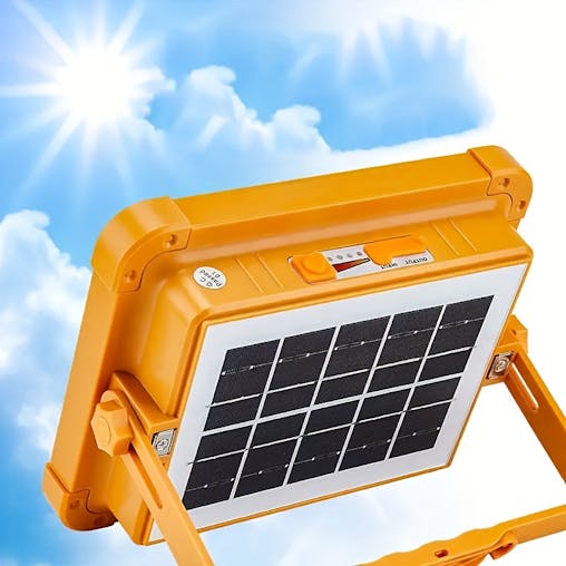 NNETM LED Solar Handheld Lamp for Outdoor Lighting