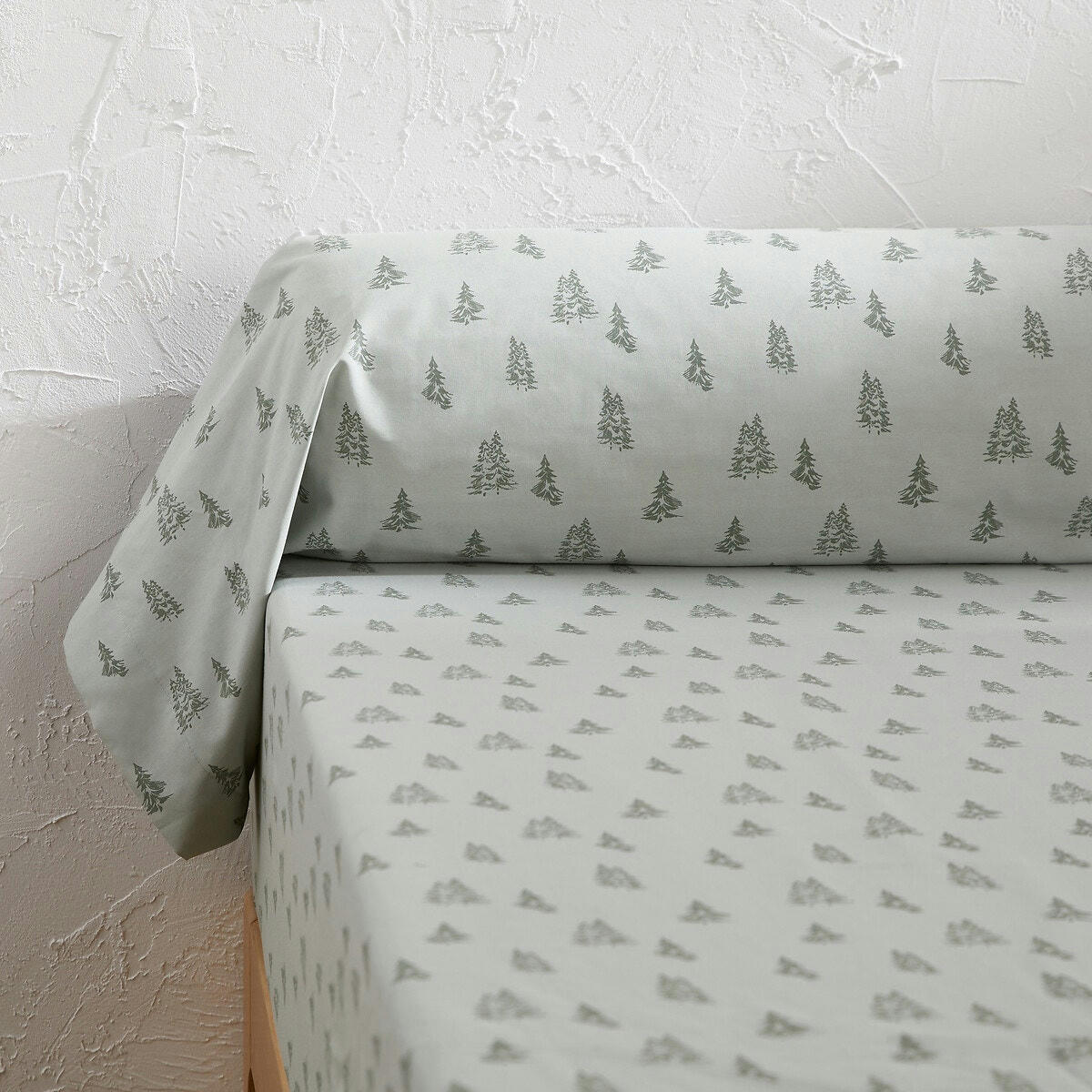 Taie de traversin percale de coton, Orvaz