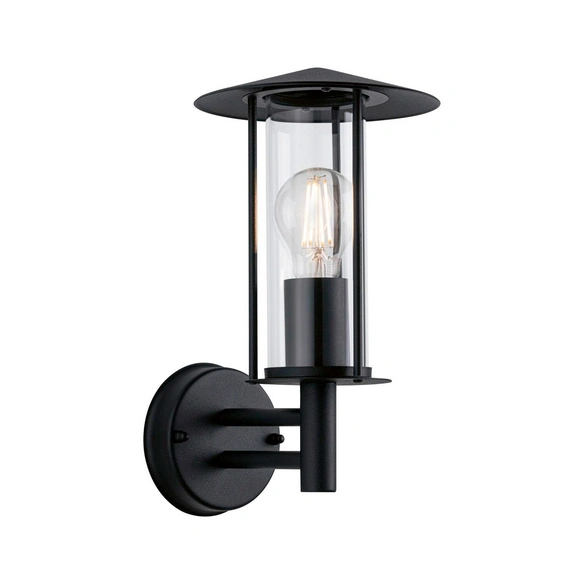 Hauswandleuchte »Classic«, Ø: 17,3 cm, Metall/Glas