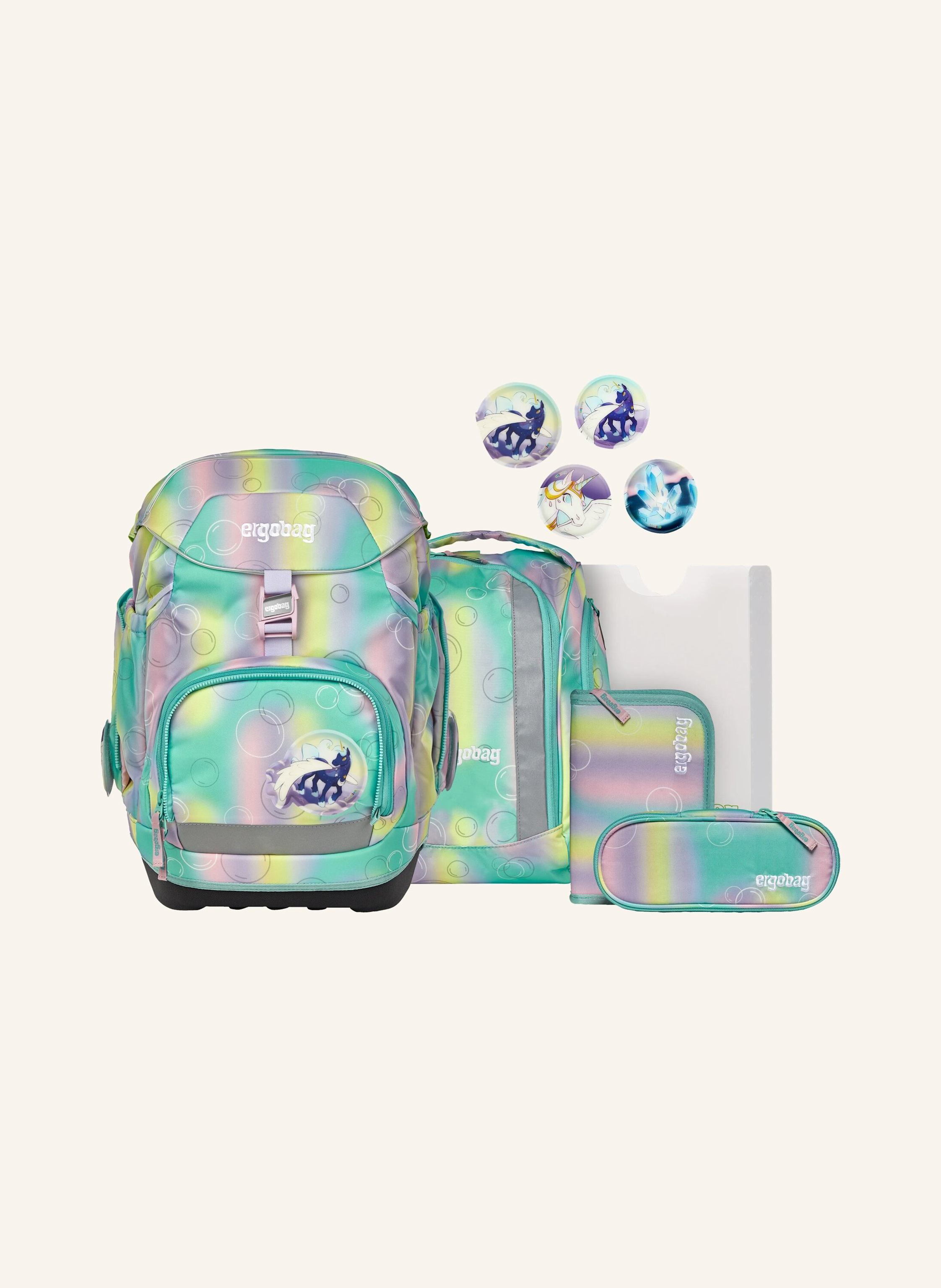 ergobag Schulranzen-Set PACK SET