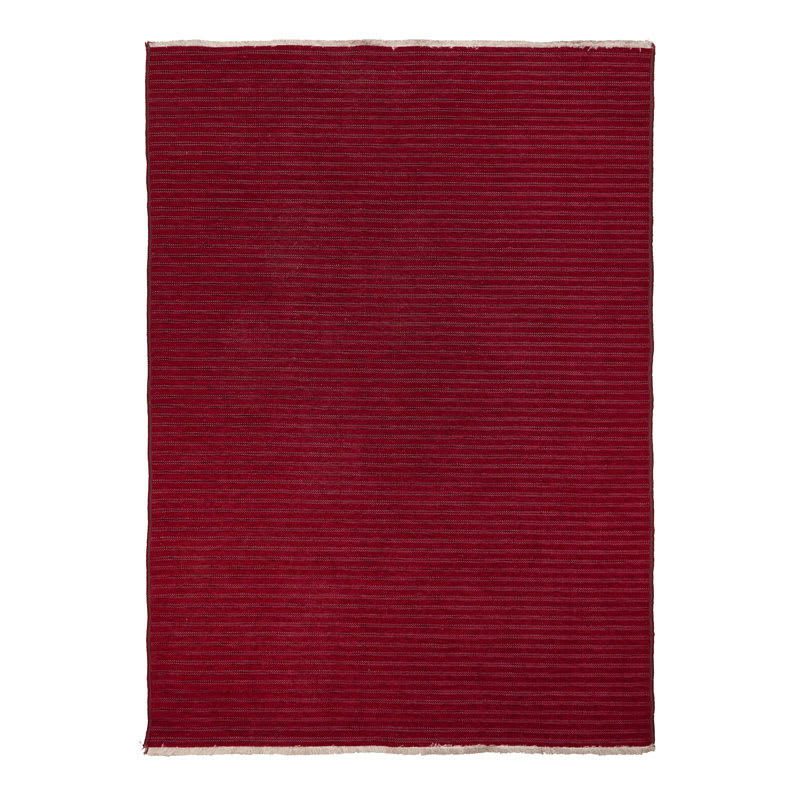 MODERN - Tapis réversible rouge 160x230