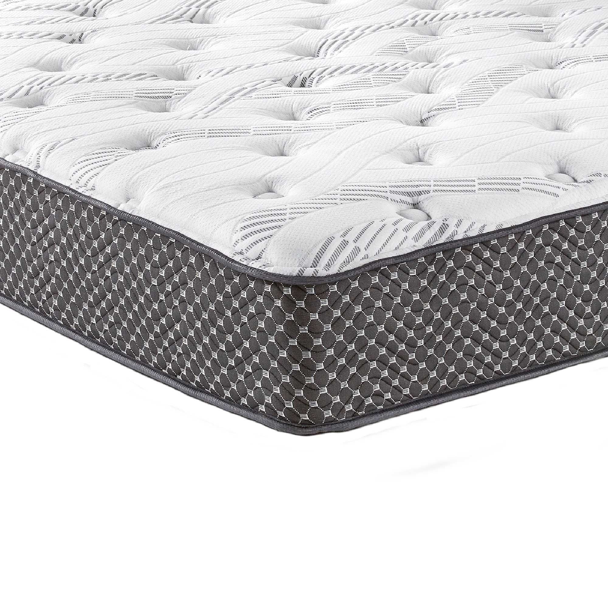 10-inch quilted hybrid mattress with HD gel memory foam