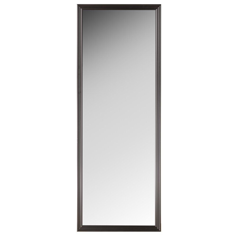 Miroir rectangulaire bord plastique noir 72,5xH195cm