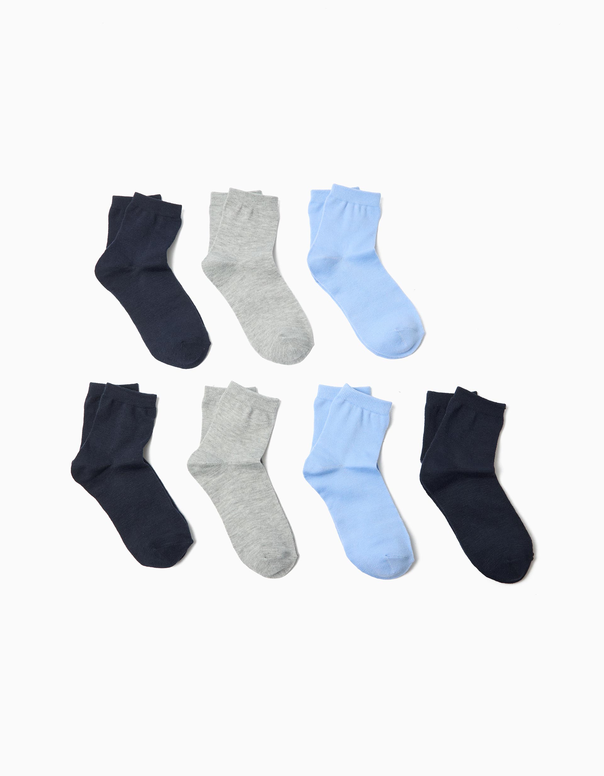 Pack 7 Pares de Meias, Menino, Multicor