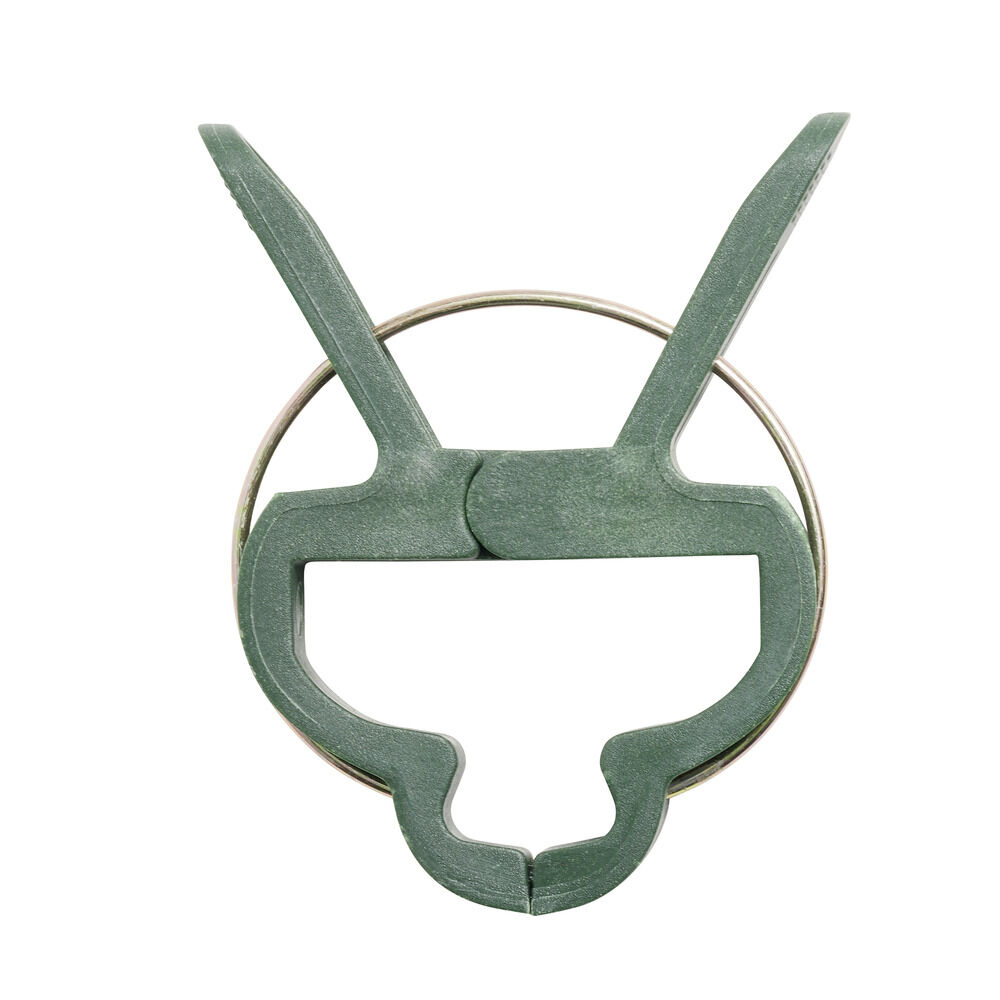 Clip de fixation pour plantes x20 métal et plastique 4x6cm